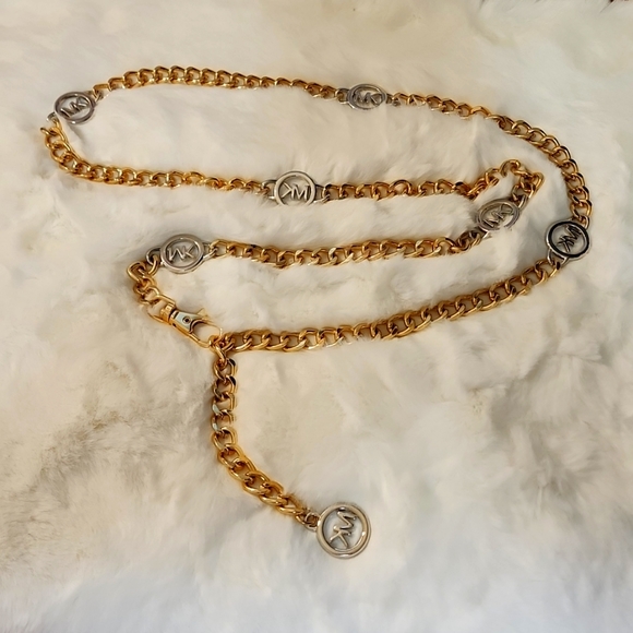 Amazing Michael Kors Chain Belt - Picture 1 of 4